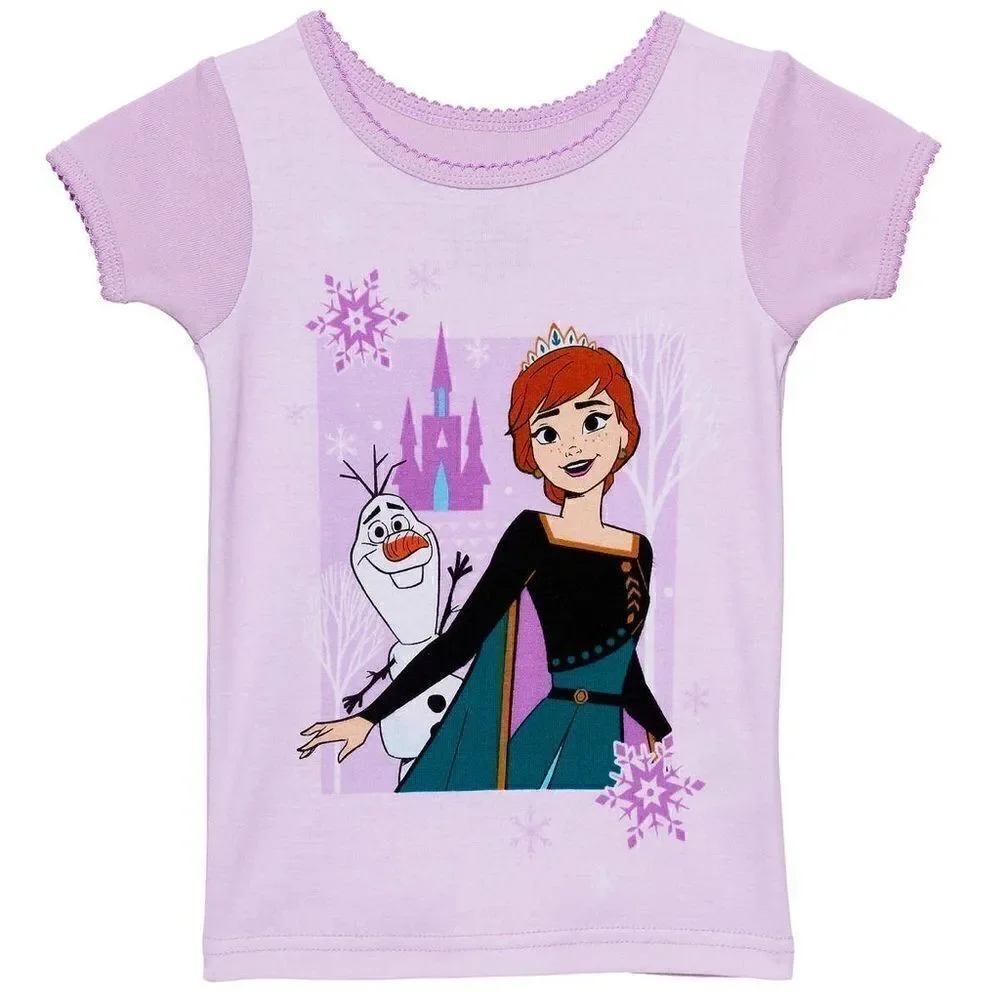 DISNEY FROZEN PJ 4 Piece Set - Picture 5 of 14